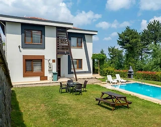 Sapanca Güldibi'nde Yeşillikler İçerisinde, Özel Havuzlu, 3+2 Villa - 5