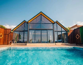 Sapanca Hacımercan'da Doğa İçerisinde, Özel Havuzlu, 3+1 Bungalov - 1