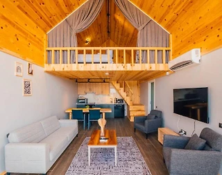 Sapanca Hacımercan'da Doğa İçerisinde, Özel Havuzlu, 3+1 Bungalov - 5