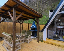 İstanbuldere'de Muhteşem Doğada, Özel Havuzlu, Modern Bungalov - 3