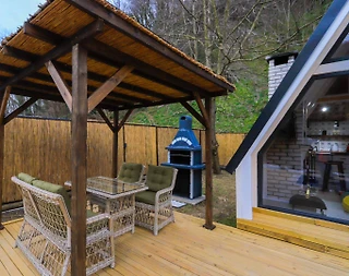 İstanbuldere'de Muhteşem Doğada, Özel Havuzlu, Modern Bungalov - 3