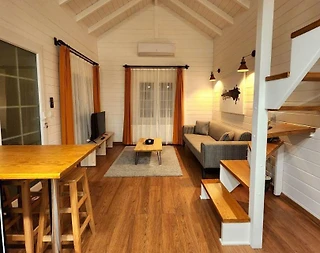 Sapanca Kırkpınar'da Balayı Çiftlerine Uygun, Isıtmalı Havuzlu, Ferah Tiny House - 5