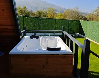 Sapanca Kırkpınar'da Doğa İçerisinde, Bahçeli, 2 Kişilik Bungalov - 5