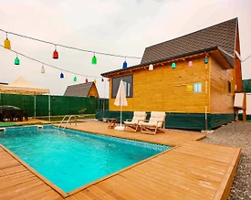 Sapanca Kırkpınar'da Enfes Doğada, Isıtmalı Havuzlu, Kiralık Bungalov - 2