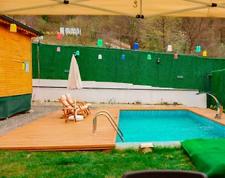 Sapanca Kırkpınar'da Enfes Doğada, Isıtmalı Havuzlu, Şık Bungalov - 3