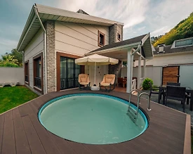 Sapanca Kırkpınar'da Geniş Ailelere Uygun, Isıtmalı Havuzlu, Kiralık Villa - 2