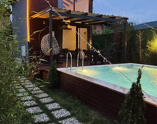 Sapanca Kırkpınar'da Geniş Bahçeli, Özel Havuzlu, Modern Bungalov - 2