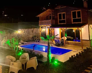 Sapanca Kırkpınar'da Doğa İçerisinde, Özel Havuzlu, Modern Bungalov - 1