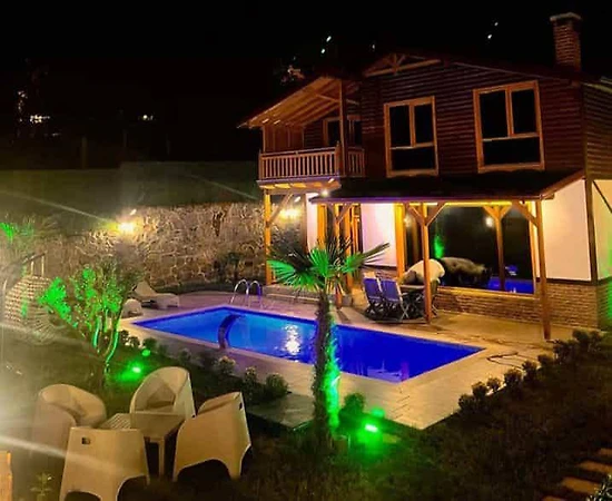 Sapanca Kırkpınar'da Doğa İçerisinde, Özel Havuzlu, Modern Bungalov - 1