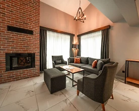 Sapanca Kırkpınar'da Tesis İçerisinde, Modern Tasarımlı, 3+1 Villa  - 2