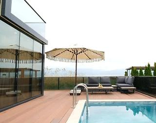 Sapanca Kırkpınar'da Minimalist Tasarımlı, Özel Havuzlu 2+1 Tiny House - 1