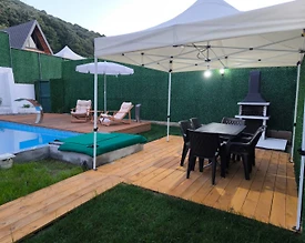 Sapanca Kırkpınar'da Modern Tasarımlı, Isıtmalı Havuzlu, 2+1 Bungalov - 3