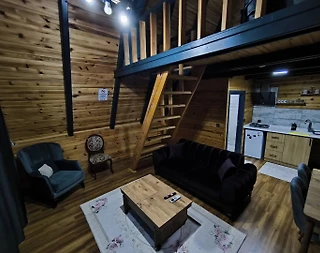 Sapanca Kırkpınar'da Modern Tasarımlı, Isıtmalı Havuzlu, 2+1 Bungalov - 5