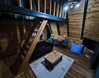Sapanca Kırkpınar'da Modern Tasarımlı, Isıtmalı Havuzlu, 2+1 Bungalov - 3