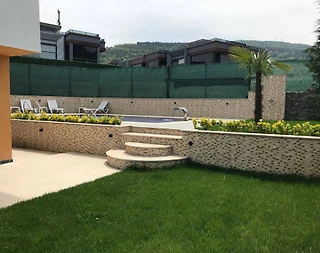 Sapanca Kırkpınar'da Nezih Konumda, Isıtmalı Havuzlu, Modern Villa - 2