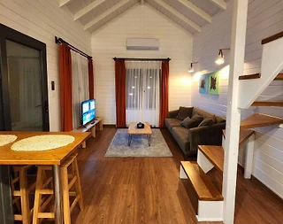 Sapanca Kırkpınar'da Tesis İçerisinde, Özel Havuzlu, 1+1 Tiny House - 2