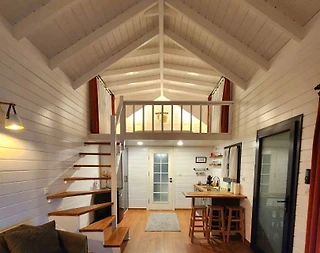Sapanca Kırkpınar'da Tesis İçerisinde, Özel Havuzlu, 1+1 Tiny House - 3