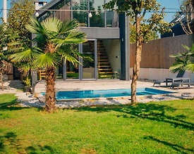 Sapanca Kurtköy'de Doğa İle İç İçe, Özel Havuzlu, Ferah Bungalov - 2