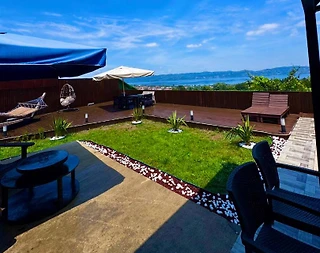 Sapanca Kuruçeşme'de Enfes Göl Manzaralı, Özel Havuzlu, Kiralık Bungalov - 2