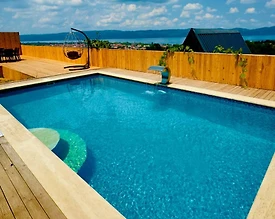 Sapanca Kuruçeşme'de Enfes Göl Manzaralı, Özel Havuzlu, Kiralık Bungalov - 2