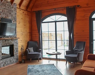 Sapanca Kuruçeşme'de Modern Mimarili , Özel Havuzlu, Kiralık Bungalov - 4