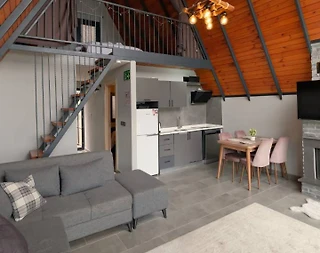 Sapanca Mahmudiye'de Çekirdek Ailelere Uygun, Özel Havuzlu, Konforlu Bungalov - 5