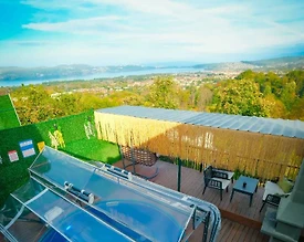 Sapanca Mahmudiye'de Göl Manzaralı, Isıtmalı Havuzlu, Balayı Bungalovu - 2