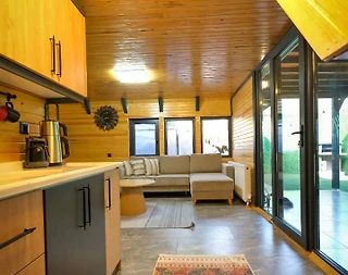 Sapanca Mahmudiye'de Merkezi Konumda, Isıtmalı Havuzlu, Modern Bungalov - 5