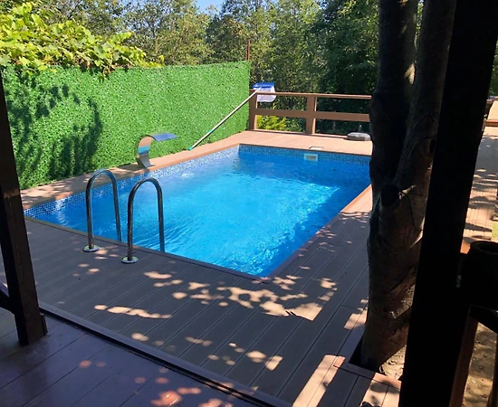 Sapanca Memnuniye'de Özel Havuzlu, 1+1, Ahşap Tiny House - 1