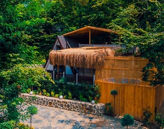 Nailiye'da Muhteşem Doğada, Isıtmalı Özel Havuzlu, Konforlu Bungalov - 3