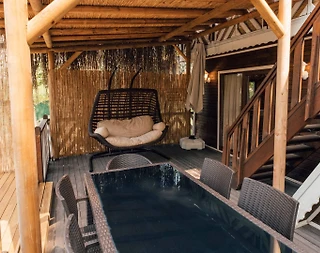 Sapanca'da Balayı Çiftlerine Uygun, Isıtmalı Havuzlu, Lüks Bungalov - 5