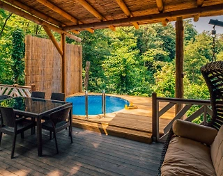 Sapanca'da Balayı Çiftlerine Uygun, Isıtmalı Havuzlu, Lüks Bungalov - 3