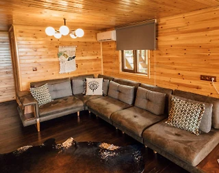 Sapanca Nailiye'de Balayı Çiftlerine Uygun, Minimalist, Lüks Bungalov - 3