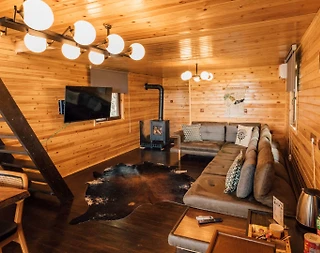 Sapanca Nailiye'de Balayı Çiftlerine Uygun, Minimalist, Lüks Bungalov - 4