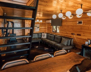 Sapanca Nailiye'de Balayı Çiftlerine Uygun, Minimalist, Lüks Bungalov - 5