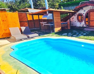 Sapanca Nailiye'de Balayı Çiftlerine Uygun, Özel Havuzlu, 1+1 Bungalov - 1