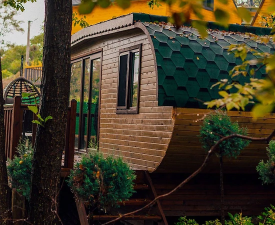 Sapanca Nailiye'de Minimalist Tasarımlı, Serinleme Havuzlu, Tiny House - 1
