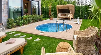 Sapanca Nailiye'de Tesis İçerisinde, Özel Havuzlu, Kiralık Villa