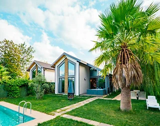 Sapanca Rüstempaşa'da Doğa İçerisinde, Özel Havuzlu, Ferah Bungalov - 1