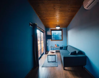 Sapanca'da Enfes Tesis İçerisinde, Isıtmalı Havuzlu, Kiralık Tiny House - 4