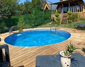 Sapanca Ünlüce'de Elverişli Konumda, Isıtmalı Havuzlu, Kiralık Bungalov - 3