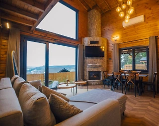 Sapanca Uzunkum'da Doğa İçerisinde, Isıtmalı Havuzlu, Ferah Bungalov - 3