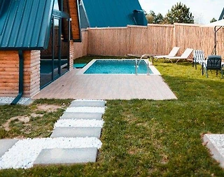 Sapanca Uzunkum'da Huzurlu Doğada, Isıtmalı Havuzlu, Ferah Bungalov - 4