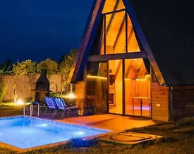 Sapanca Uzunkum'da Sakin Doğada, Isıtmalı Havuzlu, Ferah Bungalov - 2