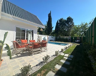 Sapanca Kırkpınar'da Huzurlu Doğada, Özel Havuzlu, Modern Bungalov - 3