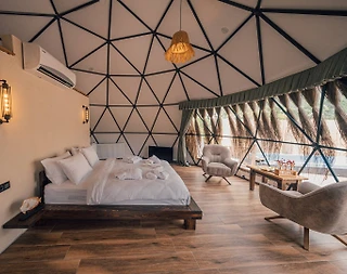 Sapanca Yanık'ta Tesis İçerisinde, Serinleme Havuzlu, Kiralık Glamping - 5