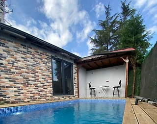 Sapanca Yanık'ta Minimalist Tasarımlı, Özel Havuzlu, 1+0 Villa - 4