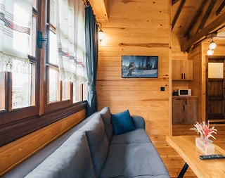 Sapanca Yanık'ta Tesis İçerisinde, Kahvaltı Dahil, 2 Kişilik Ağaç Ev - 5