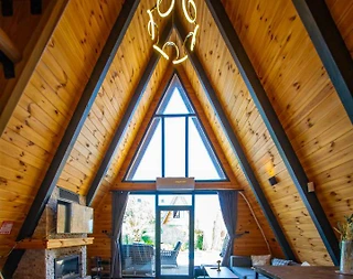 Sapanca Yanık'ta Sakin Konumda, Isıtmalı Havuzlu, Modern Bungalov - 5