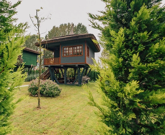 Sapanca Yanık'ta Tesis İçerisinde, Konforlu, 1+0 Ağaç Ev - 1